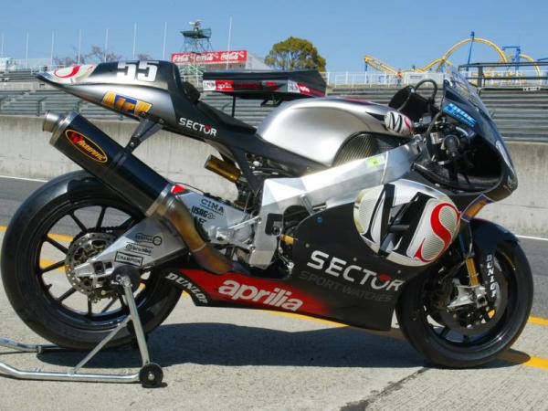 Το Aprilia Cube, η πρώτη MotoGP με πνευματικές βαλβίδες.